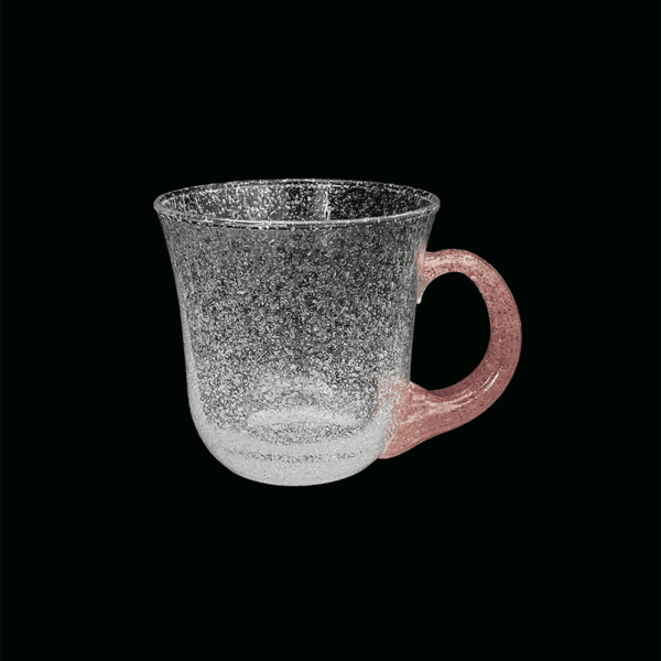 [HANDCRAFTED] Pink Bubble Mug