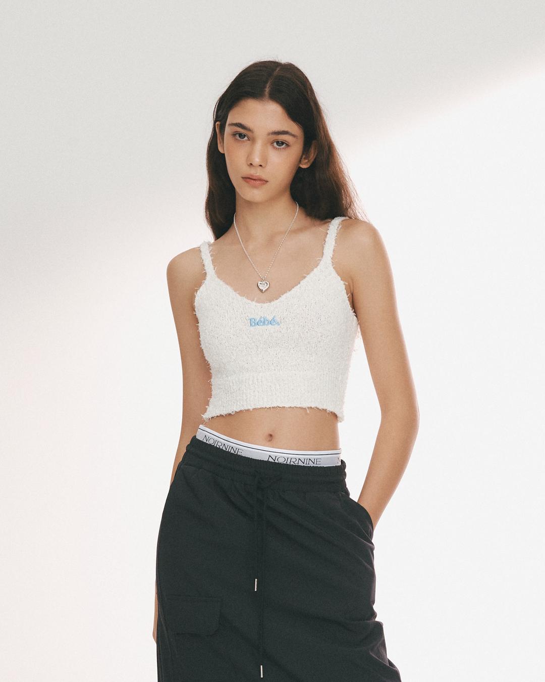 [5/15 순차 배송 상품] Bébé Knit Sleeveless [IVORY]