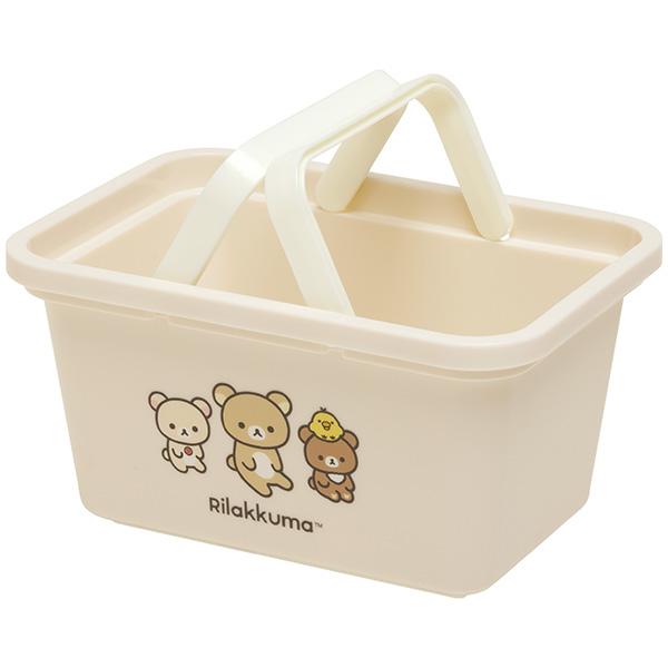 リラックマ - ミニバスケット（リラックマ・NEW BASIC RILAKKUMA（ベージュ））