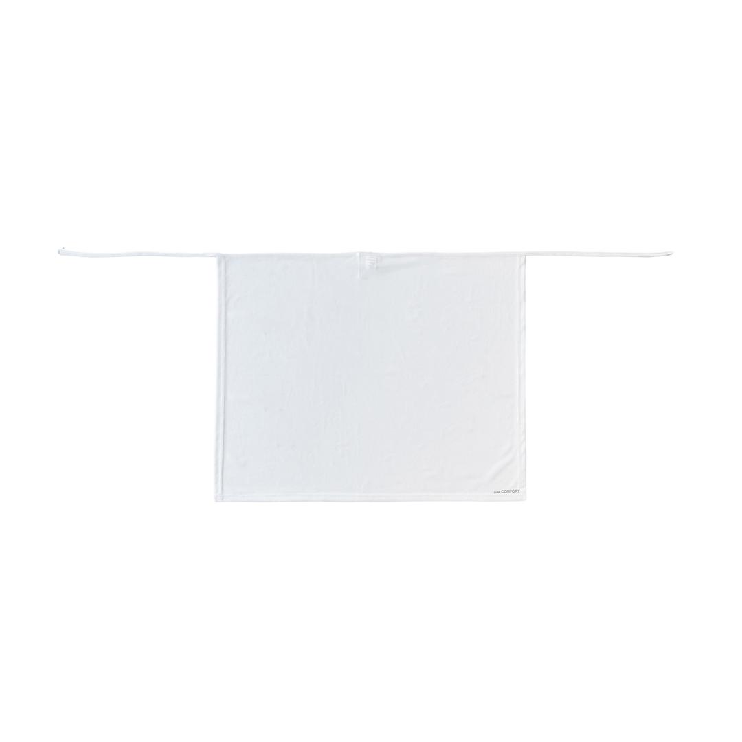 24-003 MESH WRAP SKIRT (WHITE)