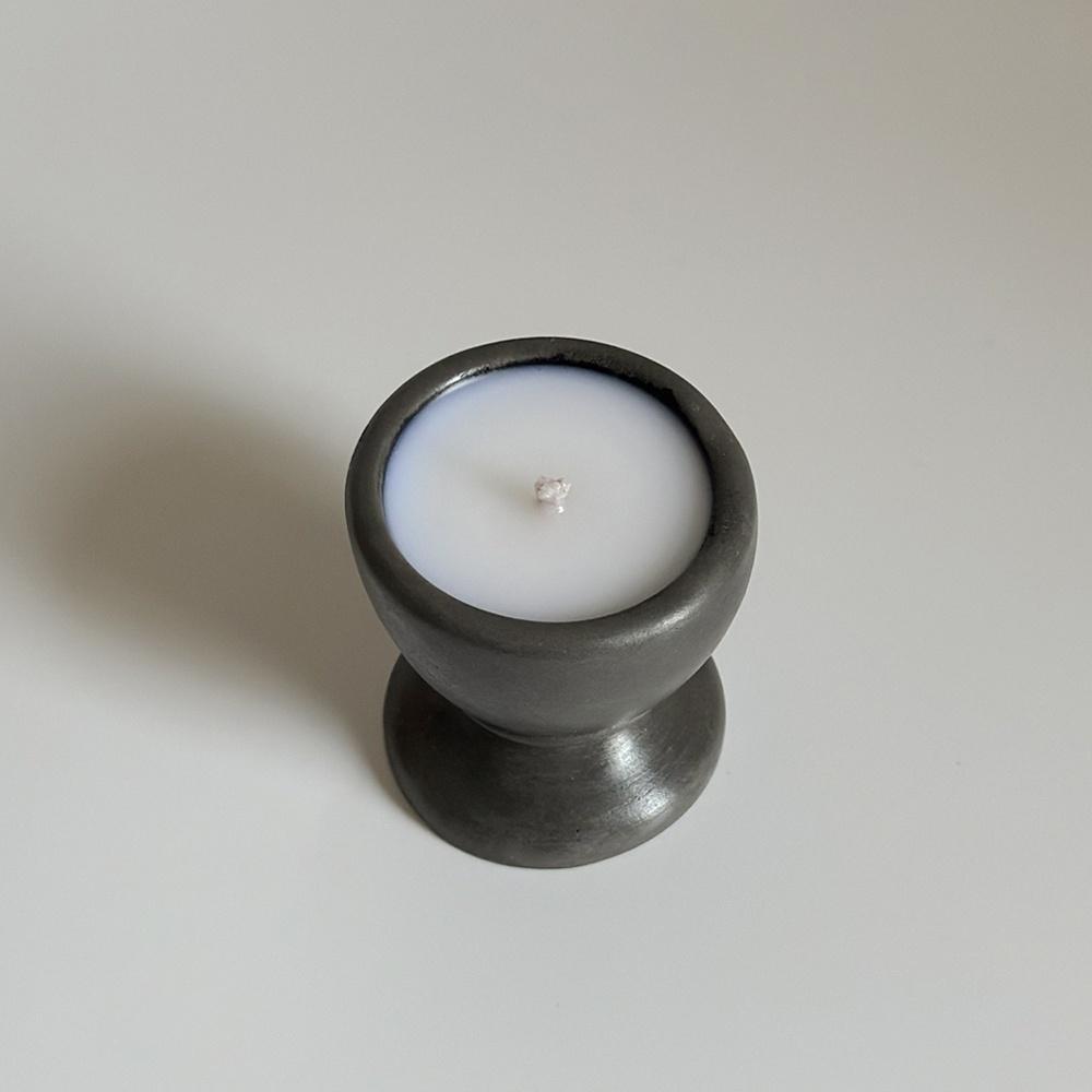 [29CM 단독] Plaster T-light Candle_Grey