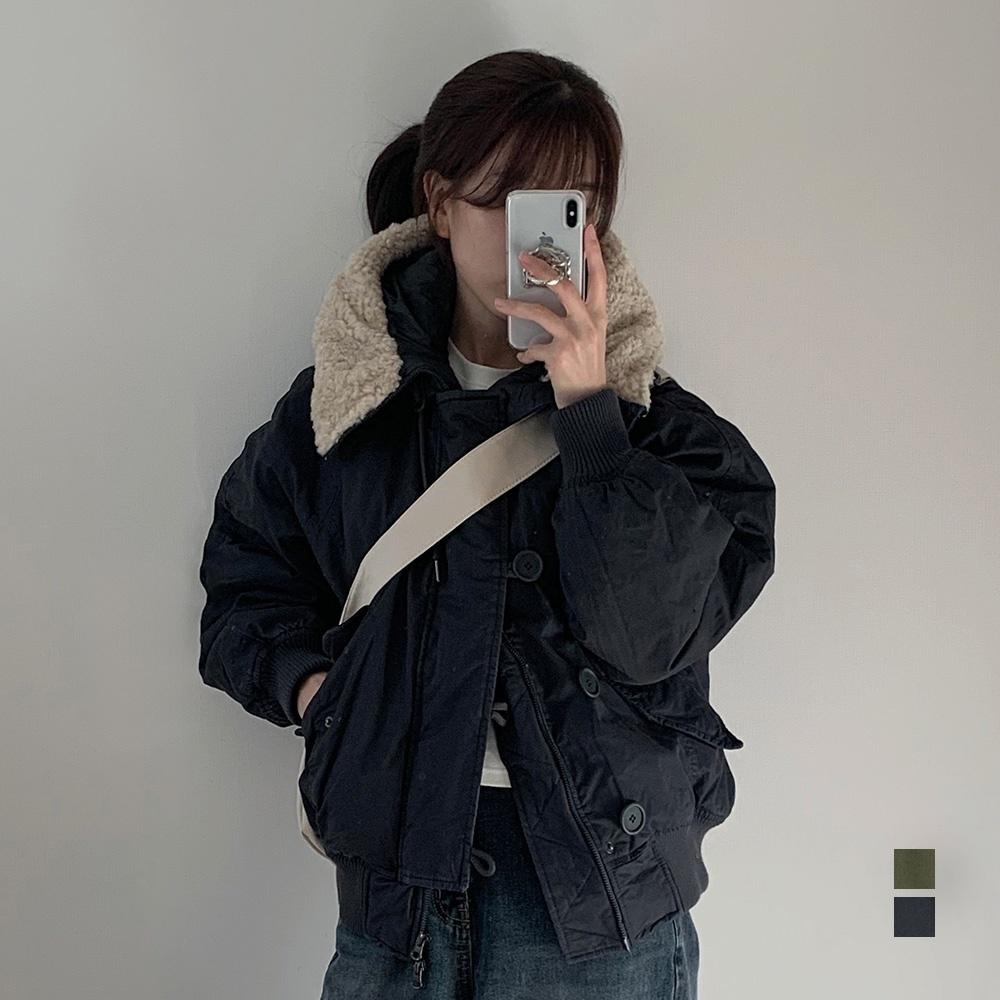 N2B 숏 패딩_2COLOR