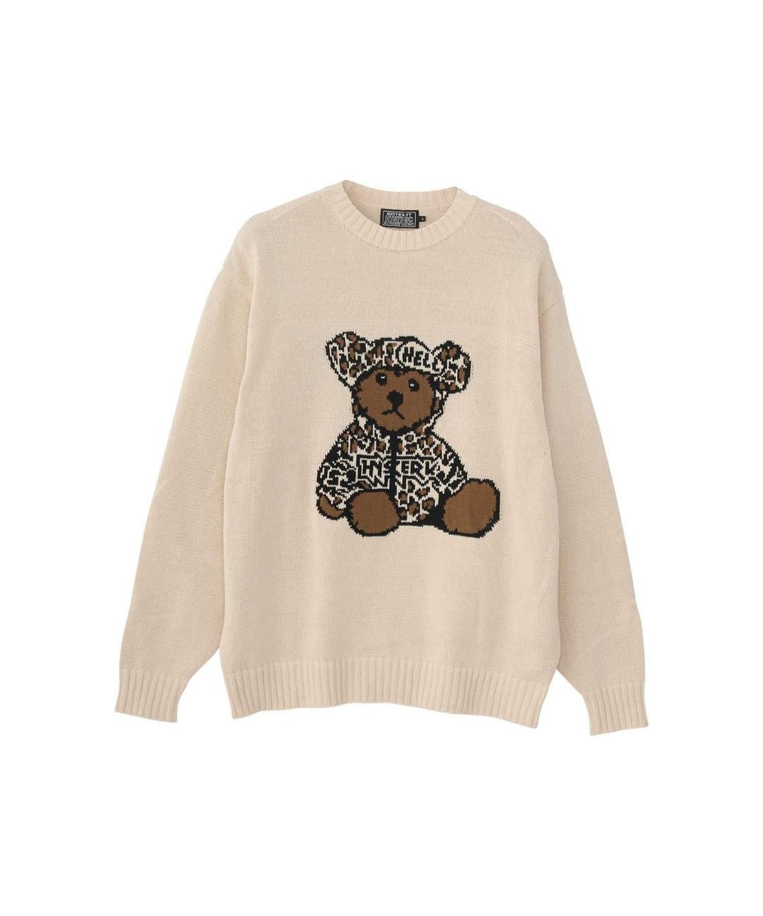 BEAR PANTHERジャカード セーター|HYSTERIC GLAMOUR MEN | HYSTERIC GLAMOUR ONLINE STORE ヒステリックグラマーオンラインストア