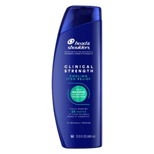 헤드앤숄더 클리니컬 스트렝스 쿨링 이치 릴리프 샴푸, 400ml, 1개