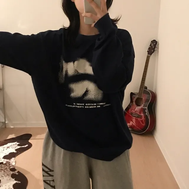 (오버핏/예쁨)Spray pick over - mtm