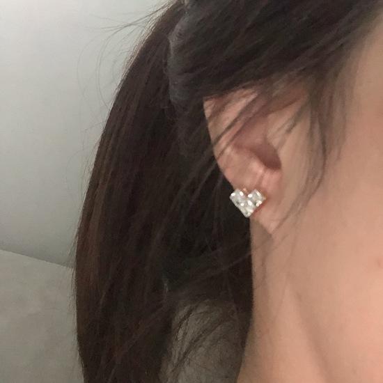 Heart Lego Earring
