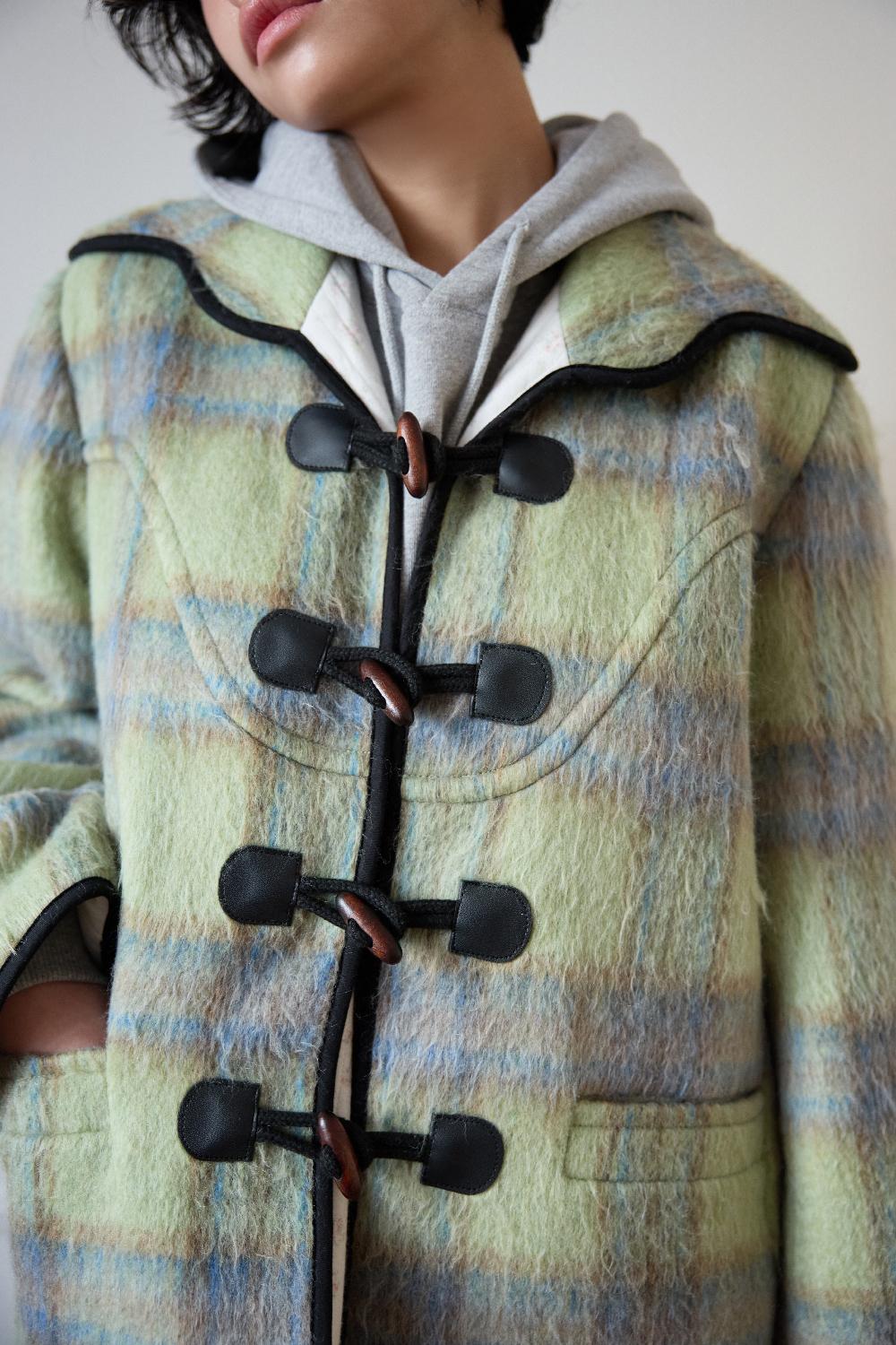 Helena mohair coat (Check)