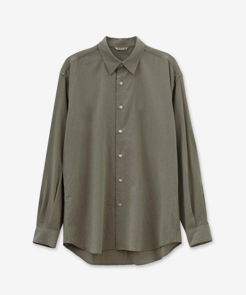 나나미카 나나미카 nanamica 23aw Cotton Silk Deck Shirt 코튼 실크
