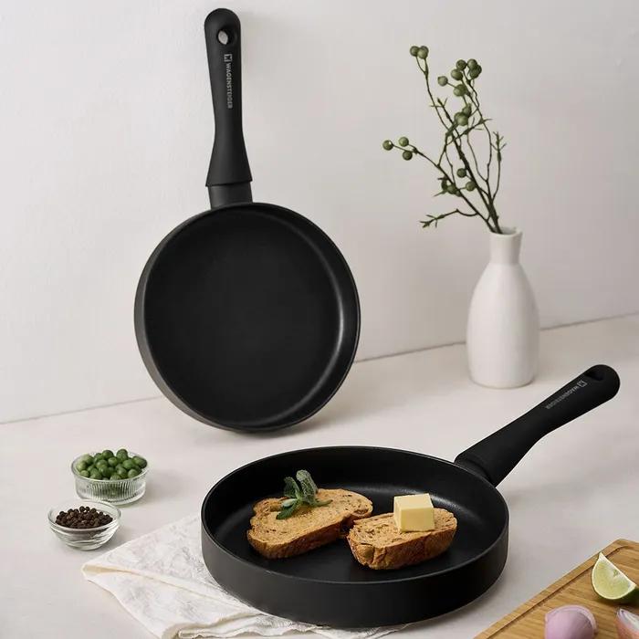 플레어 프라이팬 더 블랙 시리즈 테프론 논스틱 코팅