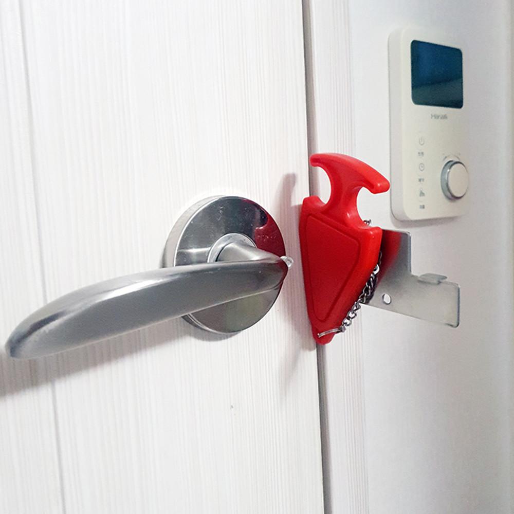 3세대 여행용 잠금장치 호텔 안전 휴대용 도어락 시건장치