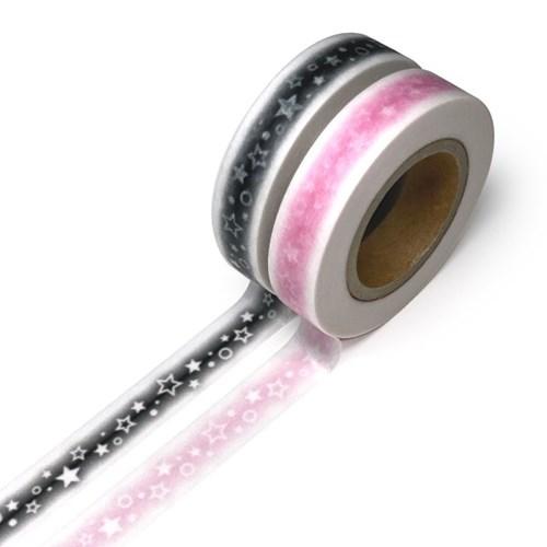 [블랙레터] 블러 미니스타 마스킹테이프 (10mm)(2색)