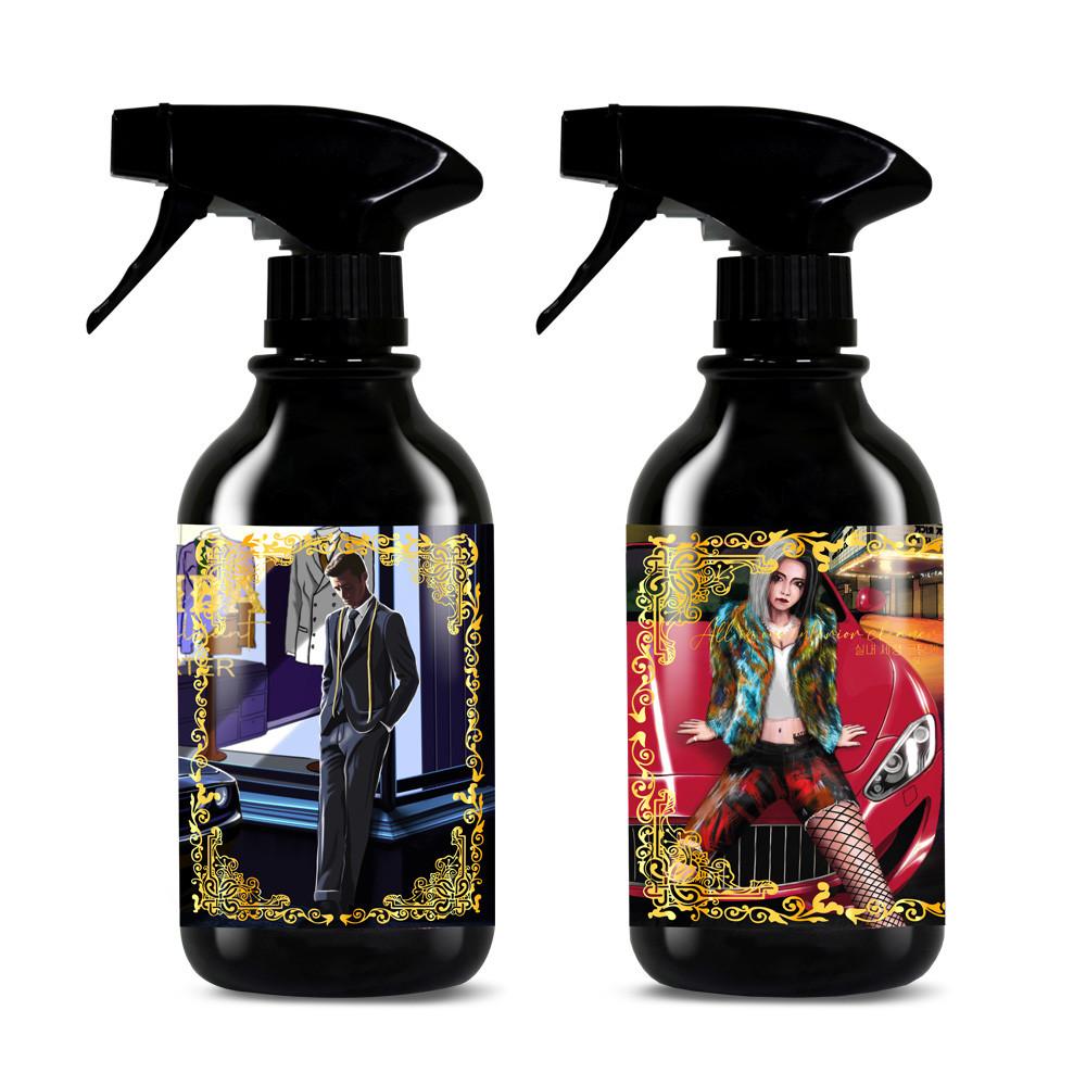 (도착보장)카티바 웻 왁스 + 광 부스터 500ml 세트 자동차 광택제 물왁스 퀵디테일러