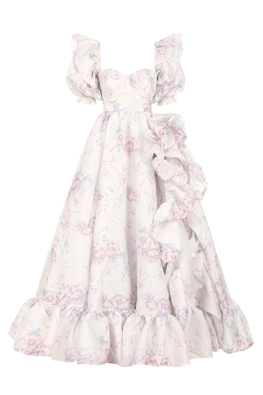 The Ribbon Dancer Rose Bloom Gown - M