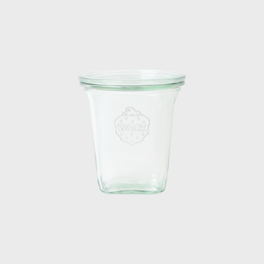 [WECK] 콰드로 747(545ml) 유리병 낱개