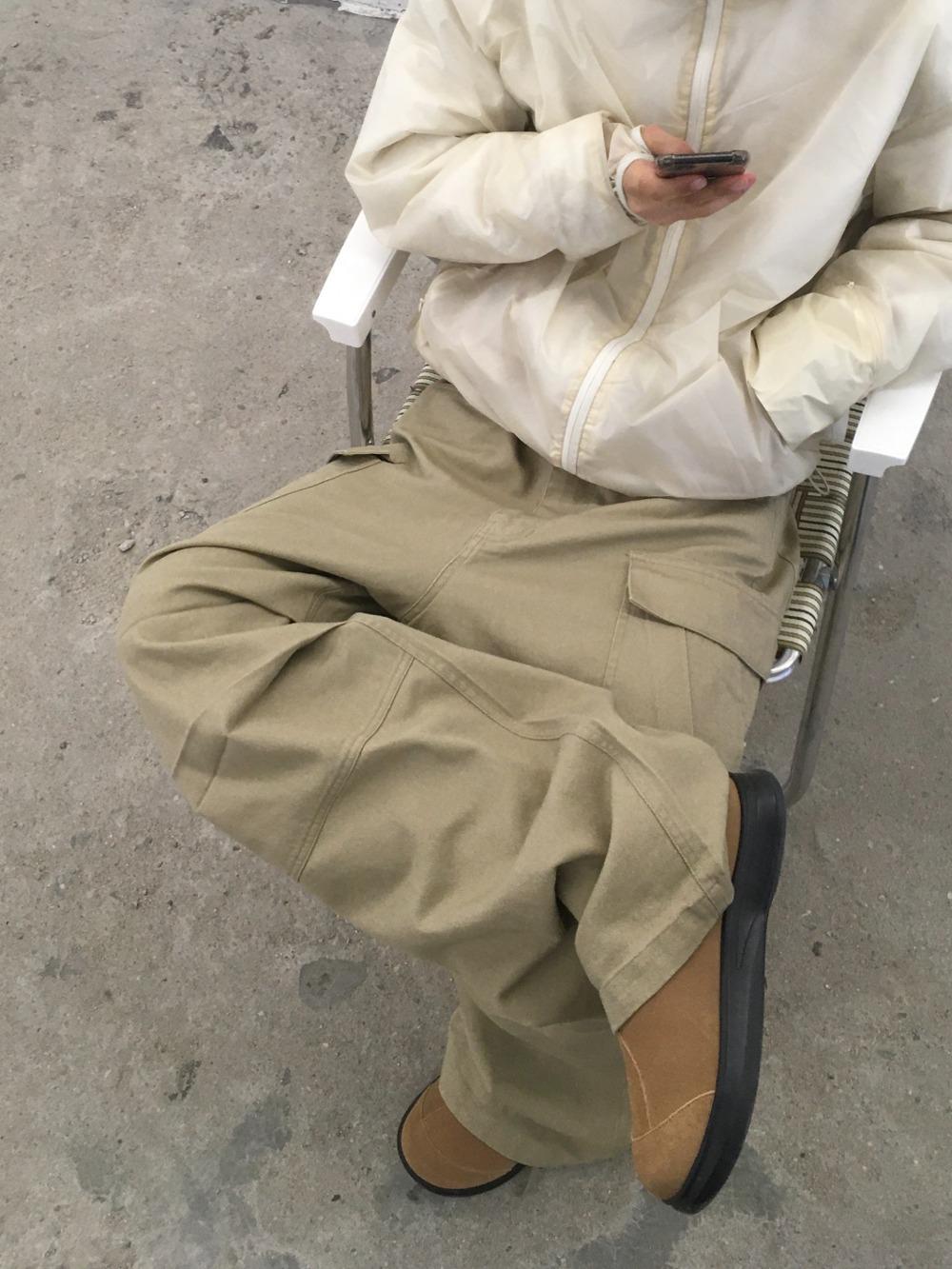 레이븐 사이드지퍼 카고 팬츠 [3color]