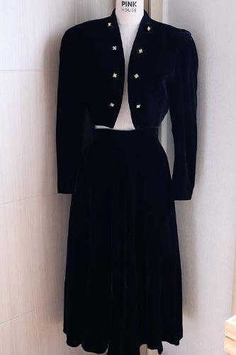 zibeline 벨벳저켓& 스커트 setup