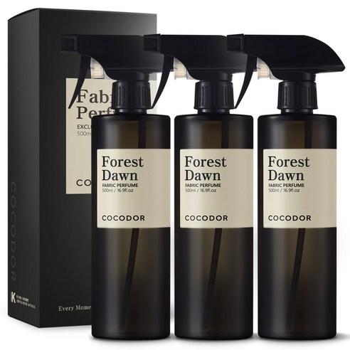 코코도르 섬유탈취제 포레스트 던 본품, 500ml, 3개 - 섬유탈취제 | 쿠팡