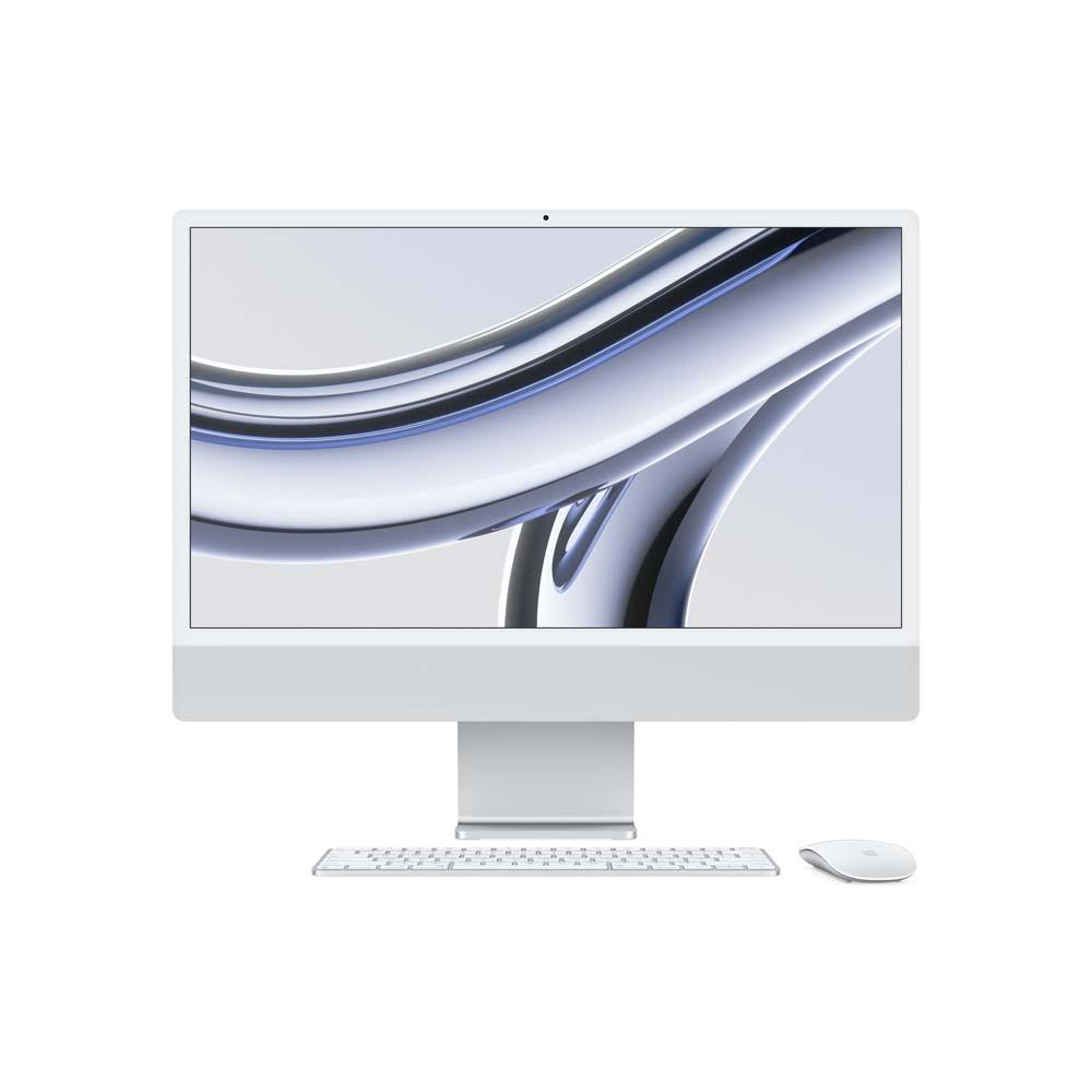 [중복3%+카드6%] Apple 2023 아이맥 24 M3 (8C CPU 10C GPU)/8GB/256GB - 실버 (MQRJ3KH/A)
