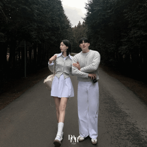 NEW컬러추가! [디어MADE/오늘출발] 코코 캐시미어 꽈배기 가디건 니트 봄 커플 시밀러룩