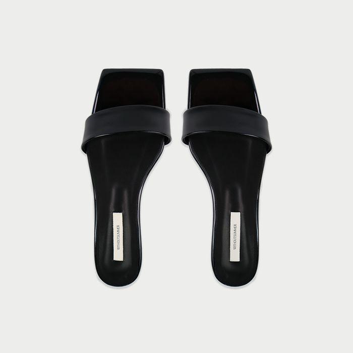 Classic square mule_black