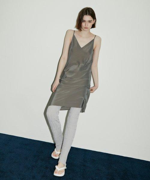 summer ribbed pants (grey)