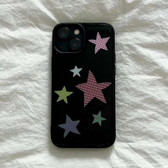 check star case (black) 에폭시 범퍼케이스