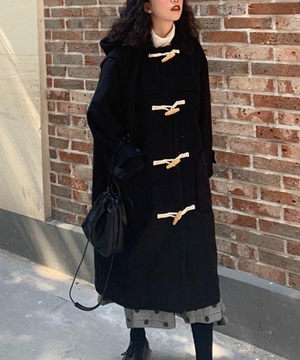 일루아 떡볶이 코트자켓(핑크/올리브/블랙)