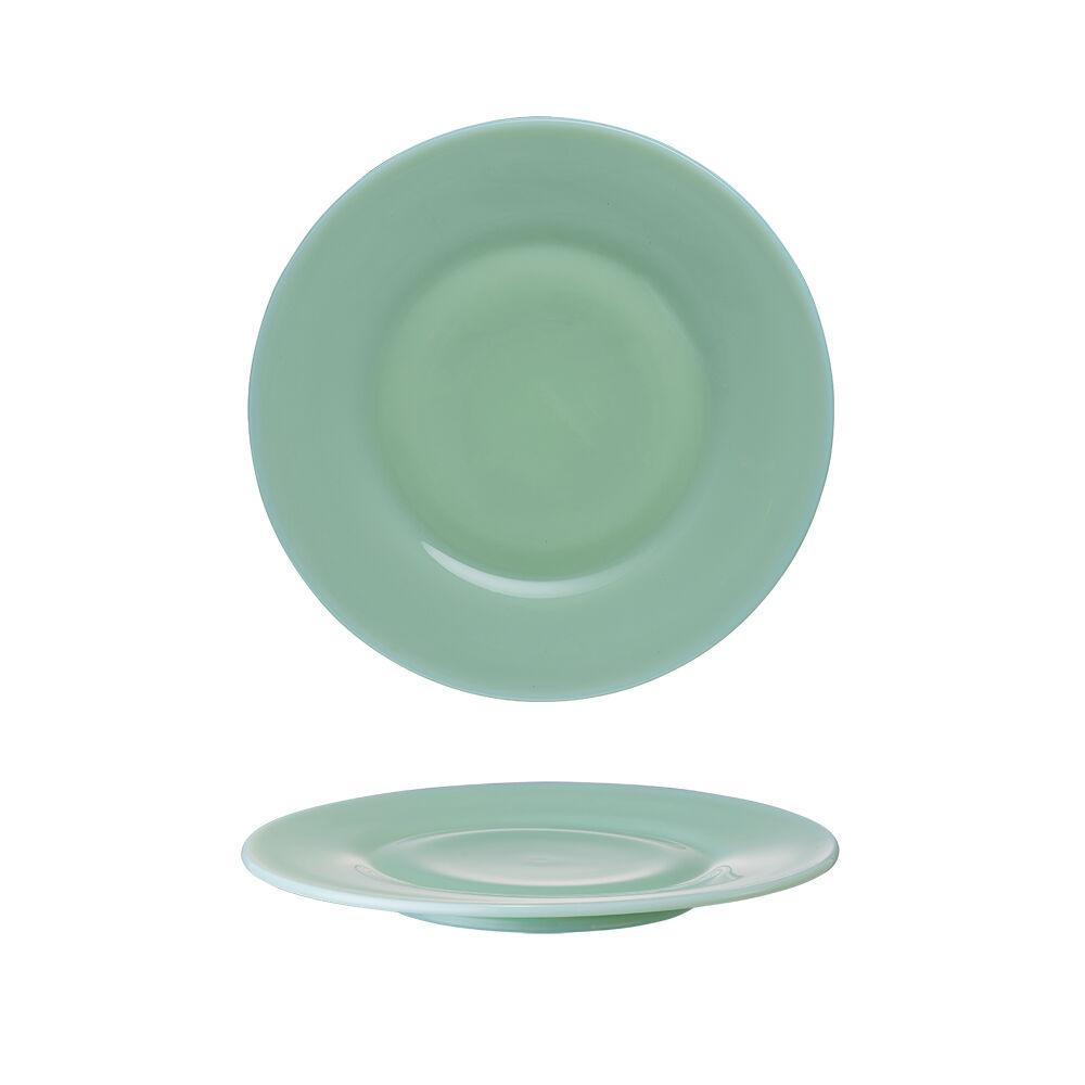 접시 28cm 제다이트 그린