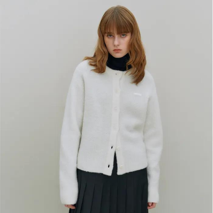 [2차 오더][정유미님 착용] Nina boucle cardigan (Ivory)