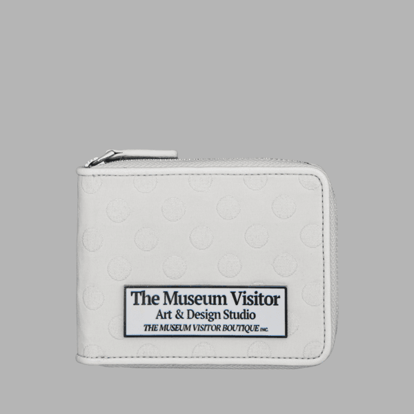 DOT EMBROIDERY WALLET (IVORY)