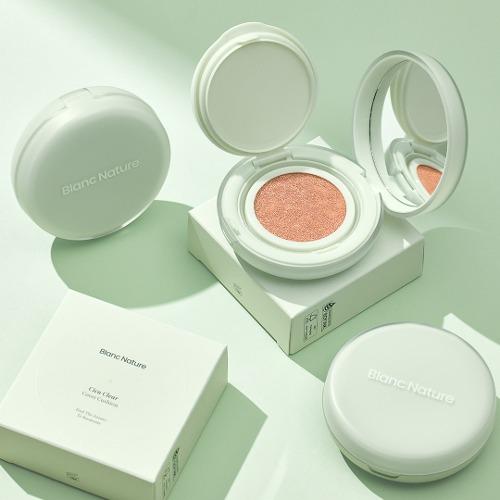 [NEW 40%] 블랑네이처 시카 클리어 커버 쿠션 15g (3컬러)