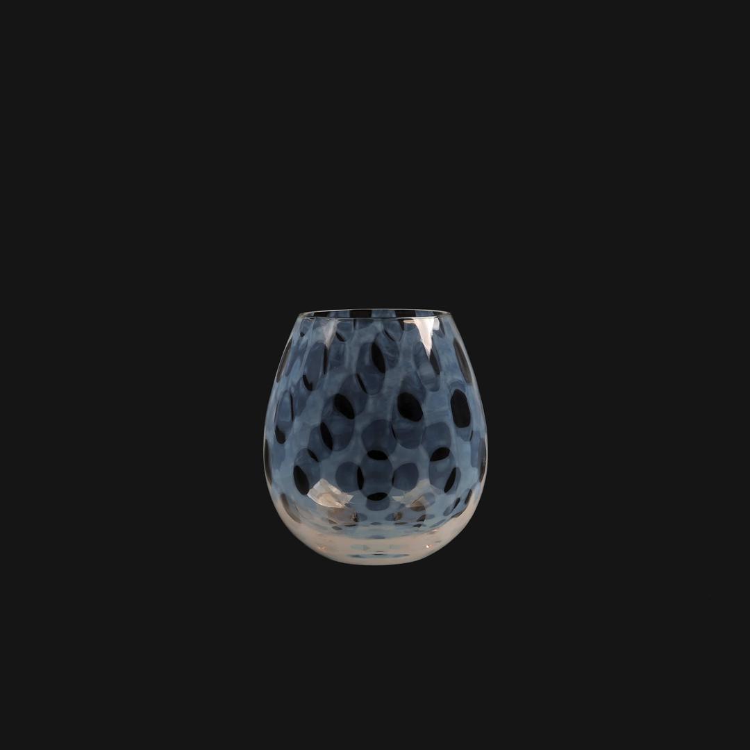 히로타 타이쇼로만 카라이 유리컵 300ml - Polka Dots