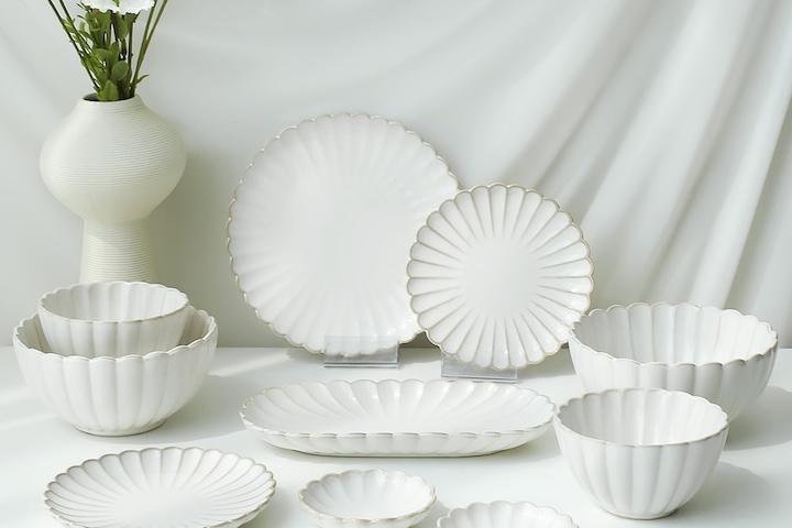 플뢰르 2인 그릇 홈세트 10p