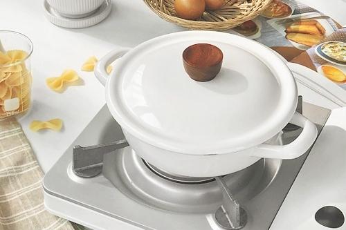 EJIRY 에지리 인덕션 법랑 전골냄비 18cm  2color