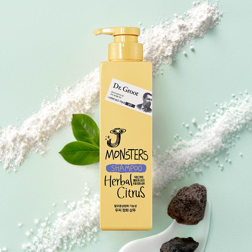 [닥터그루트 제이몬스터즈] 탈모기능성 샴푸 시트러스향 385ml