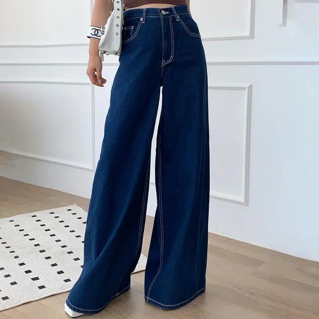 유즈 와이드 데님 팬츠