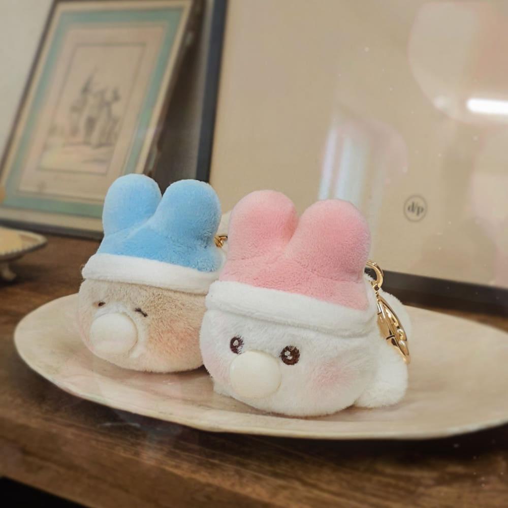 슈크림 초콜렛토끼 풍선부는인형 인싸 가방악세사리 토끼인형 졸린눈슈야토야 8cm