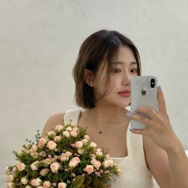 아틀리에 페브 X 은조미 체리쉬미 14k 하트큐 목걸이