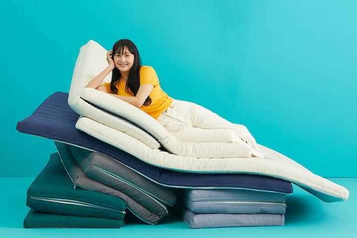 국민토퍼 3단 접이식 마약 매트리스 침대 바닥 토퍼 10cm MS/SS/Q