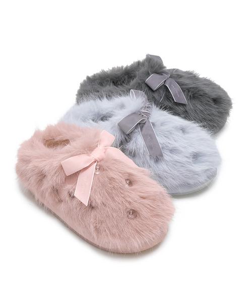 [X SUSAN FANG] FURRY MULES- 3 colors