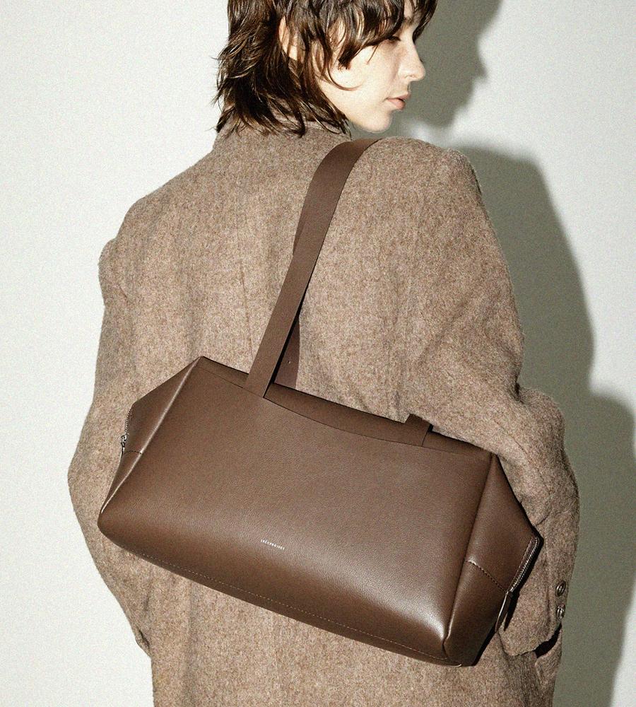 [IN STOCK] MOD BOWLING BAG L - Artificial Leather_D.BROWN
