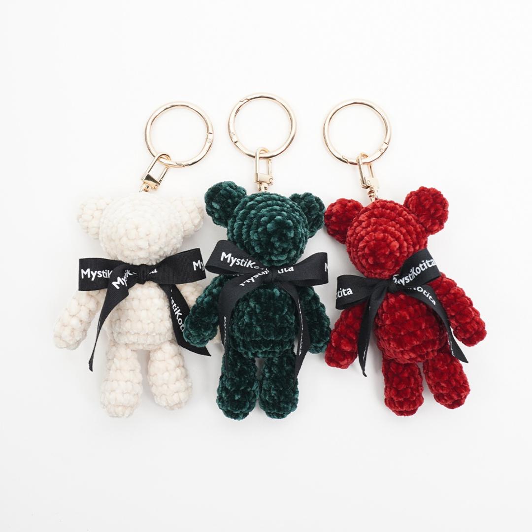 [DIY] 미니도리곰도리 키링 - 벨벳얀