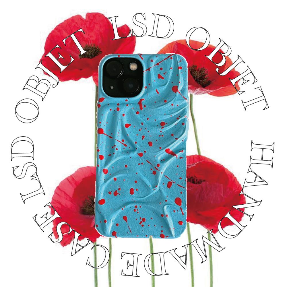 [LSD Objet 폰케이스]  각자의 흐린 날/ 하늘+빨강