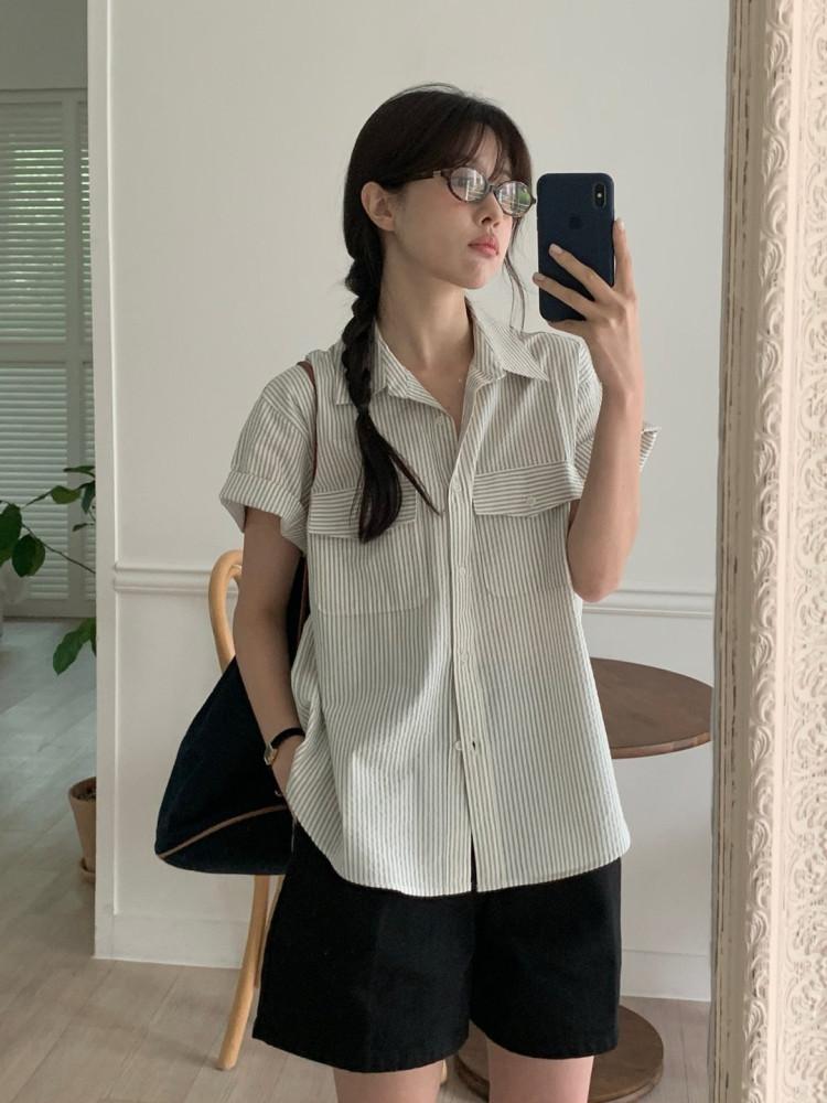 베르가못 마들렌 셔츠 (1color)