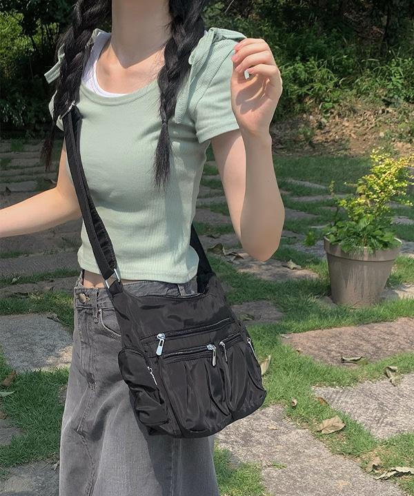 푸스 포켓 크로스백