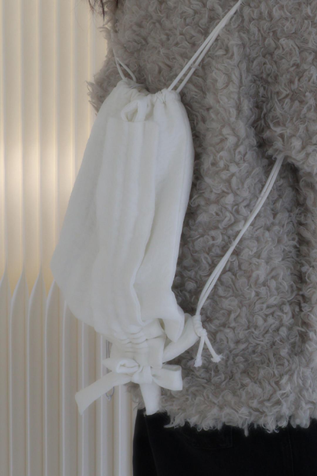 Romantic rose gymbag (white)