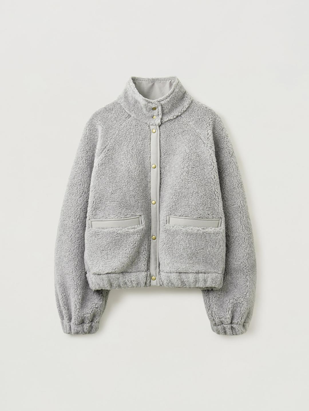 12/12일 예약발송_Cozy fit fleece pocket jumper_grey