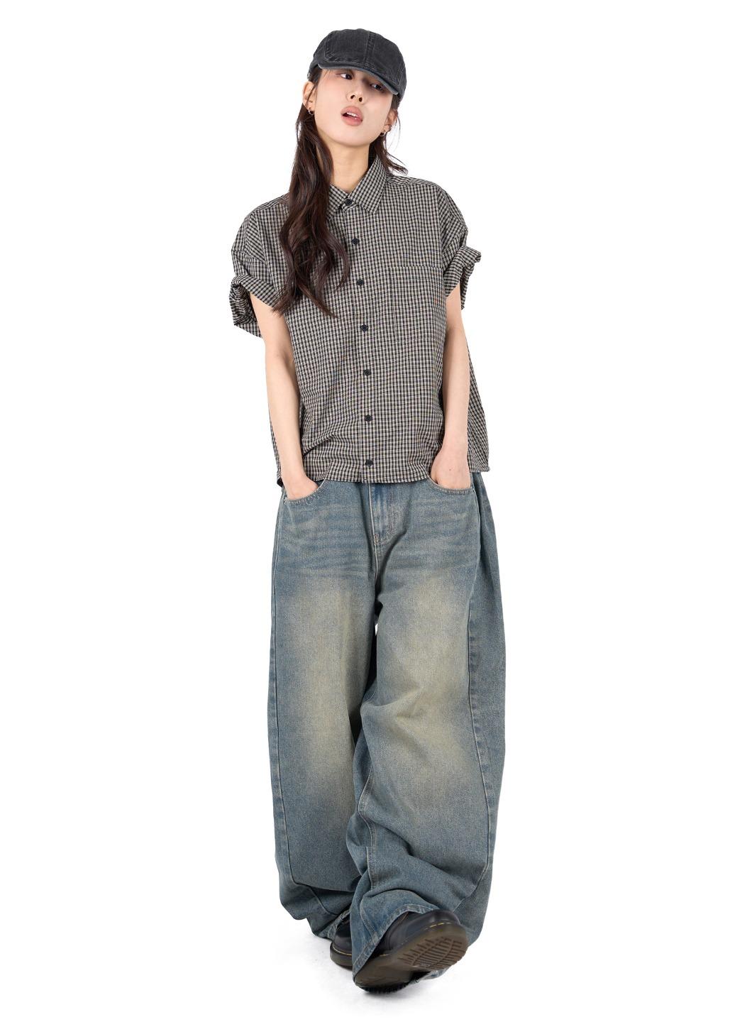 릿킴 VINTAGE BALLOON JEANS