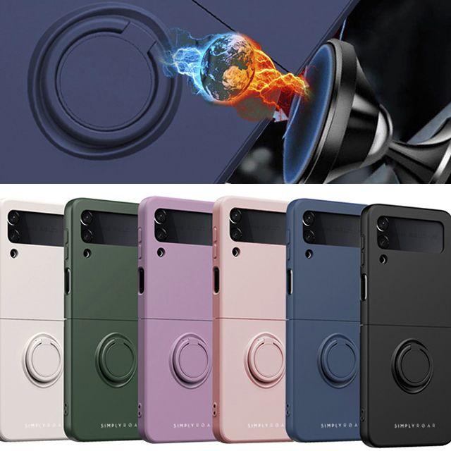 로어 실리콘 링홀더 엠버 케이스(갤럭시Z플립3) 제트플립3 지플립3