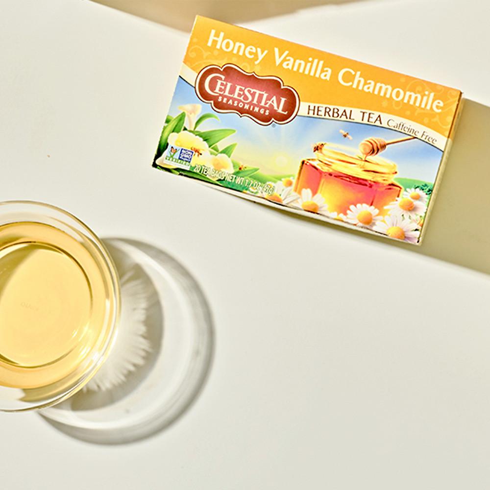 셀레스티얼 허니바닐라 캐모마일 허브티 47g [원산지:상세설명에 표시]
